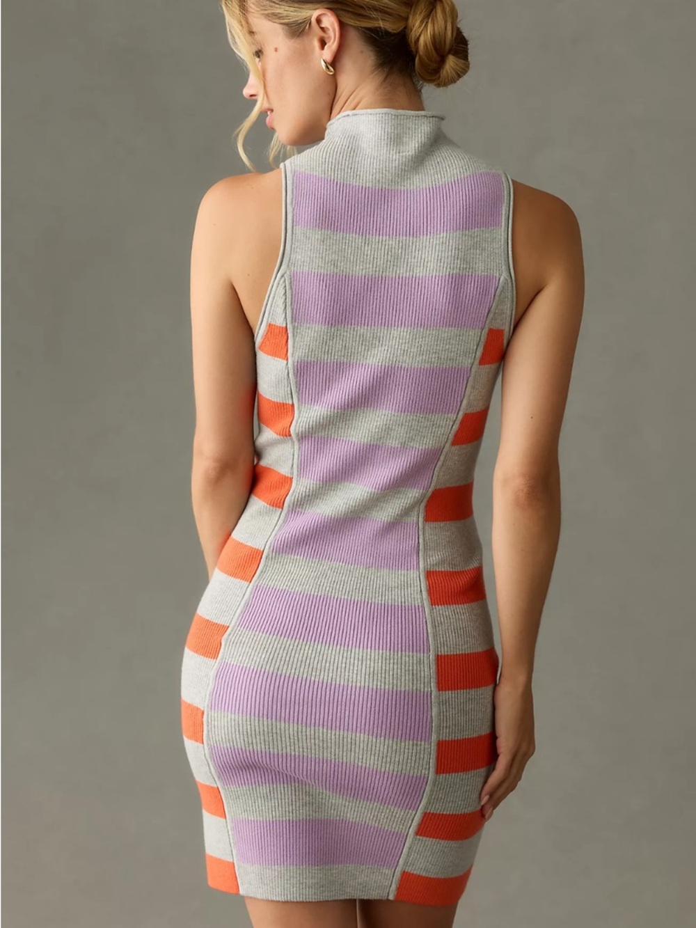 Daily Practice by Anthropologie sleeveless mock-neck midi dress - Picture 2 of 5